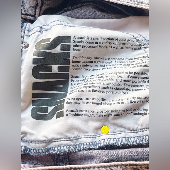 MOTHER SNACKS High Waisted Twizzy Skimp Wash Jeans in Silver Pink 27 - Picture 10 of 11